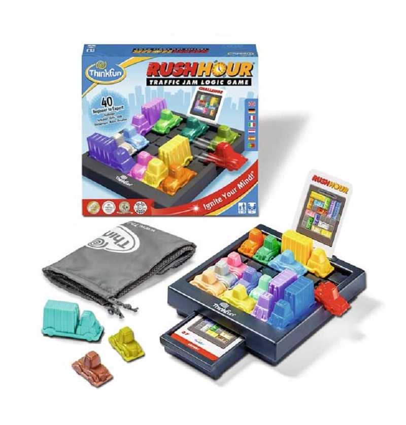 Thinkfun Juegos De Mesa Juego de Mesa RushHour - Escapa del Atasco