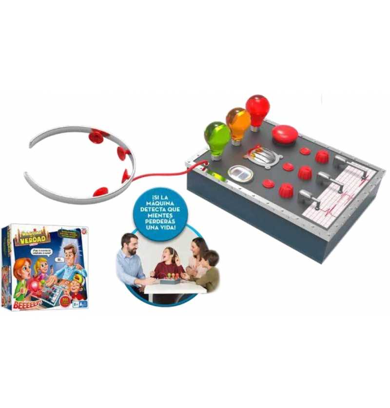 Play Fun Juego de mesa La Máquina de la Verdad en castellano