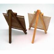 miniatura Caballete madera con azulejo personalizado
