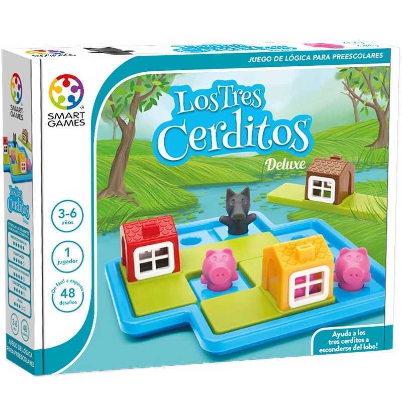 Lúdilo Juego de Mesa Retos Los Tres Cerditos de luxe