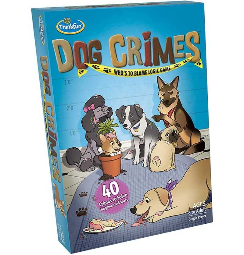 Thinkfun Juegos De Mesa Juego de Mesa Dog Crimes en Castellano