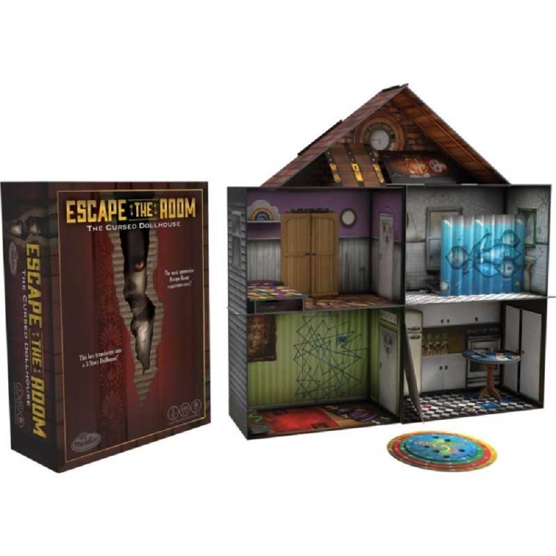 Thinkfun Juegos De Mesa Juego Escape The Room La Casa de Muñecas Maldita