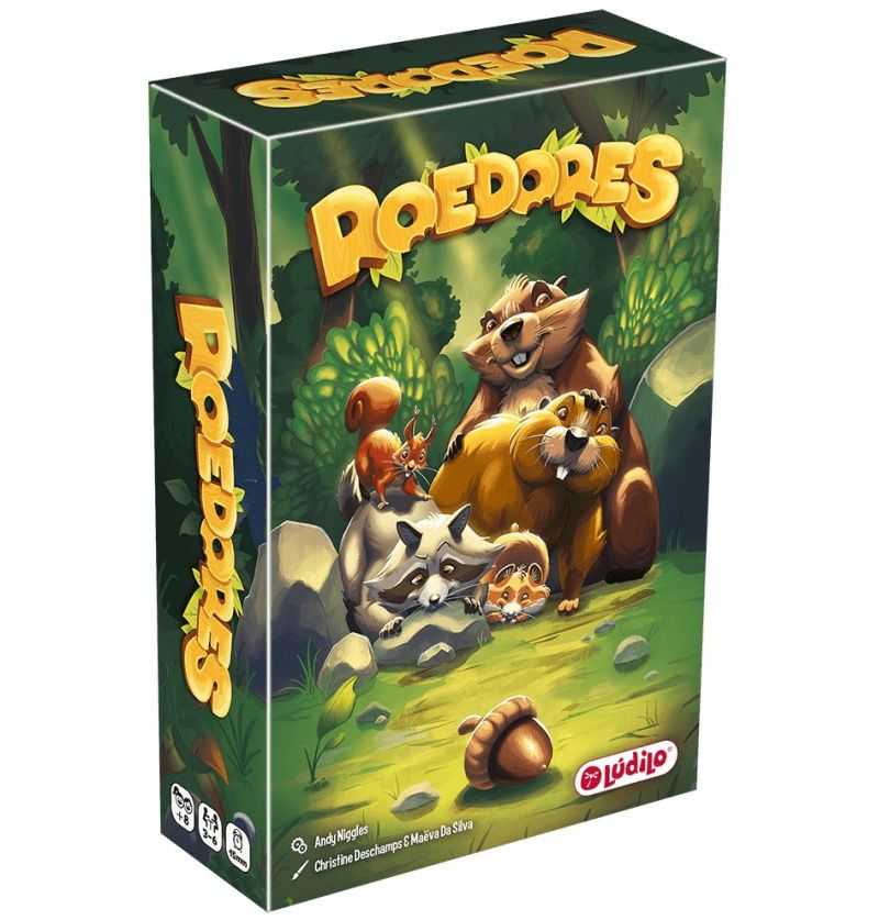 Lúdilo Juego de Cartas Roedores -