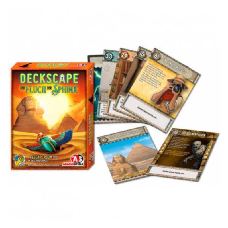 Mercurio Juego de Mesa Escapa la Maldición de la Esfinge