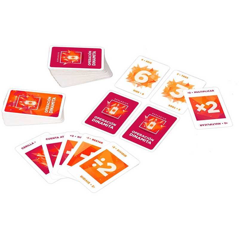 Lúdilo Juego de Cartas Operación Dinamita