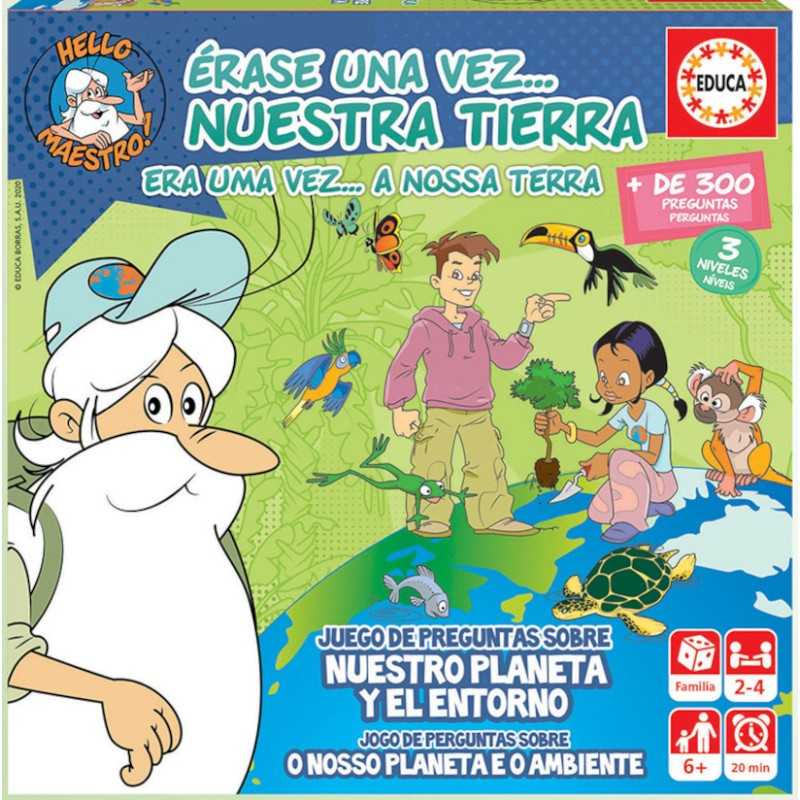 Educa Borras Juego de Mesa Érase Una Vez… Nuestro Planeta Tierra