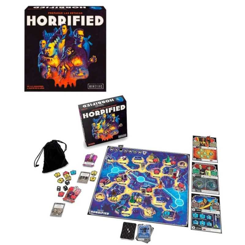 Ravensburger Juego de Mesa Horrified Universal Monsters Castellano