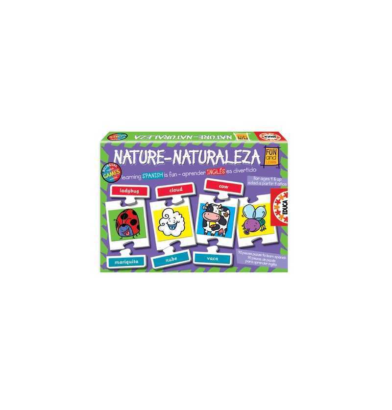Educa Borras Juego Idiomas Bilingües La Naturaleza