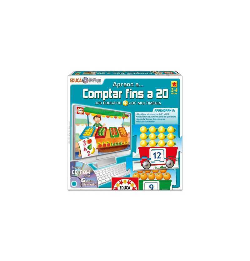 Educa Borras Joc Educatiu Aprenc a Conta Fins a 20 en Catalan