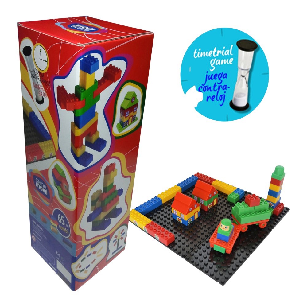 Juego de construcción Combis - Caja 66 piezas