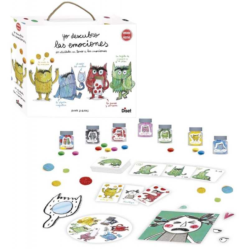 Diset Juego educativo Aprende en Positivo las Emociones