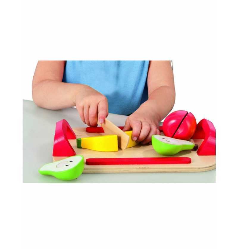 Eichhorn Frutas de Madera Tabla Infantil