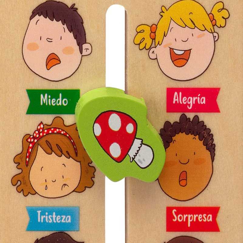 Cayro Juego de Educativo Infantil Calendario de madera