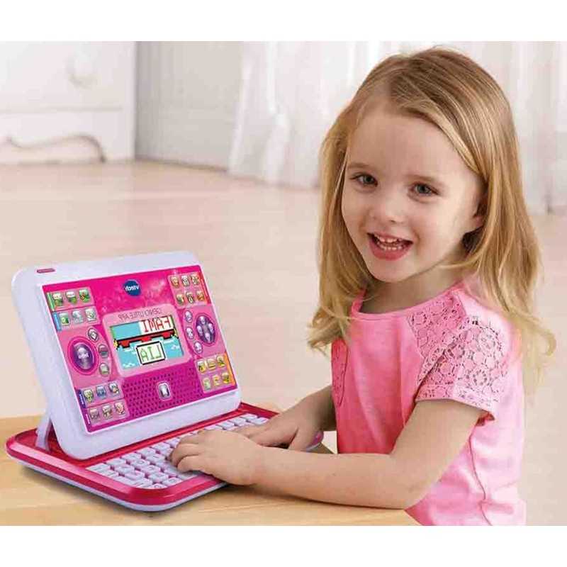 Vtech Ordenador Tablet Infantil Genio Little App Rosa