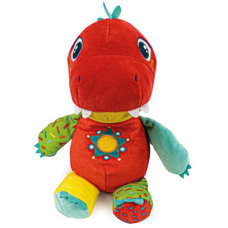 Clementoni Peluche Interactivo Baby T-Rex para bebés