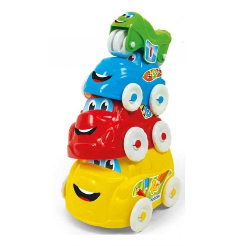 Clementoni Juego Coches Apilables Infantiles