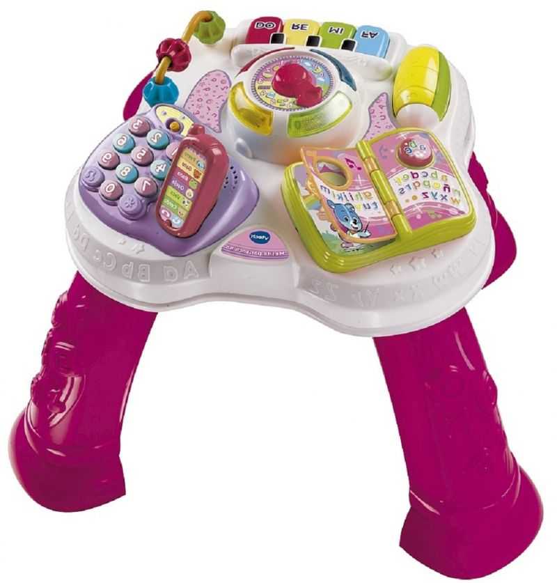 Vtech Mesita Parlanchina 2 en 1 Rosa primera infancia