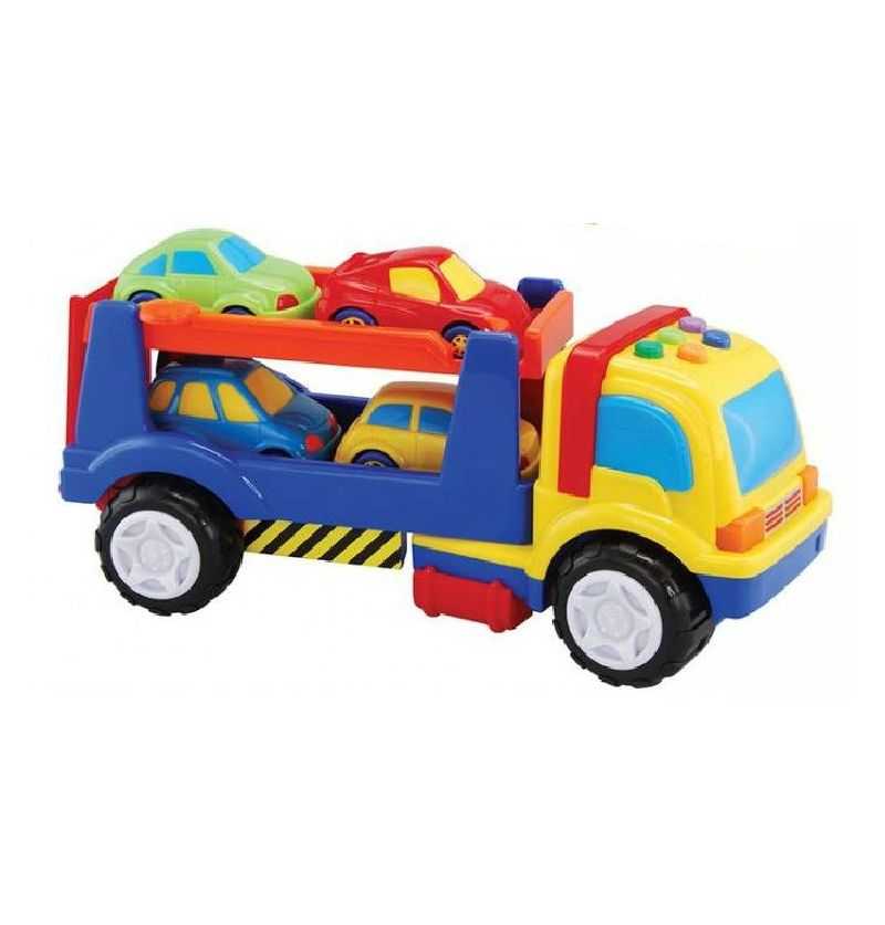 Kapaxko Camión Infantil Portacoches con sonidos