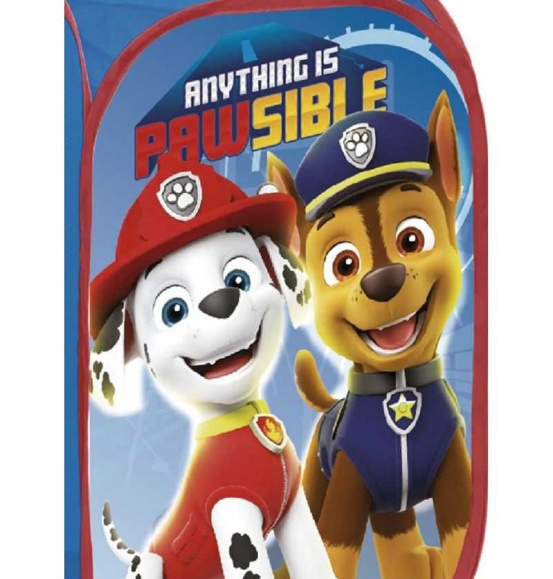 Patrulla Canina Contenedor Juguetero Infantil Patrulla Canina