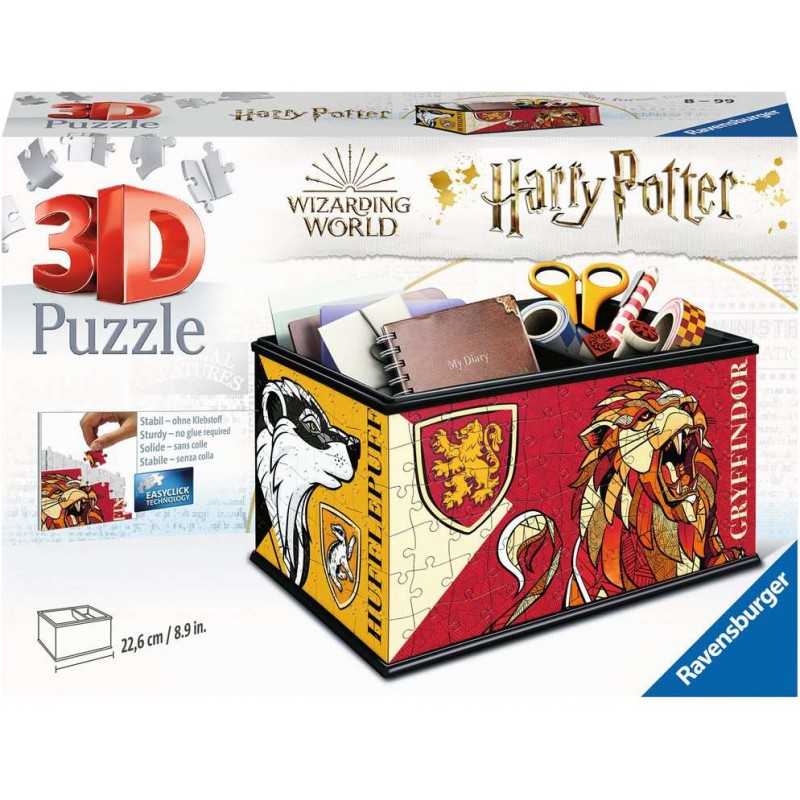 Harry Potter - Warner Bros Puzzle 3d caja Almacenamiento de Harry Potter