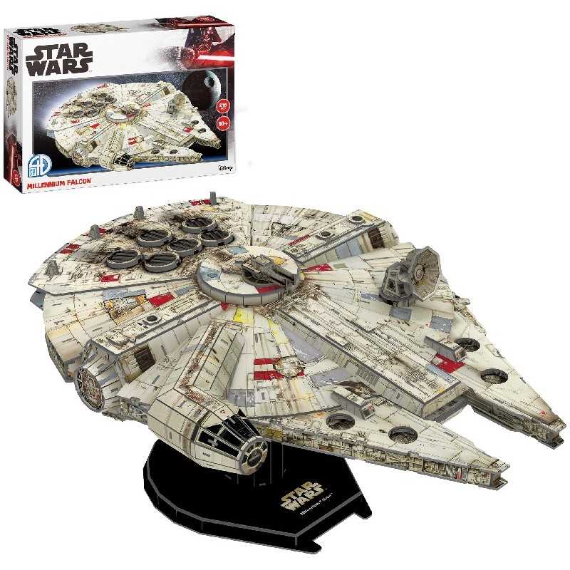 Star Wars Puzzle 3D Nave Halcón Milenario Stars Wars