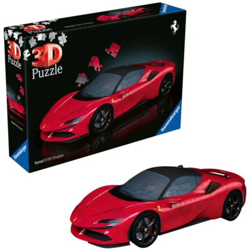 Ravensburger Puzzle 3D Ferrari SF90 Stradale Rojo