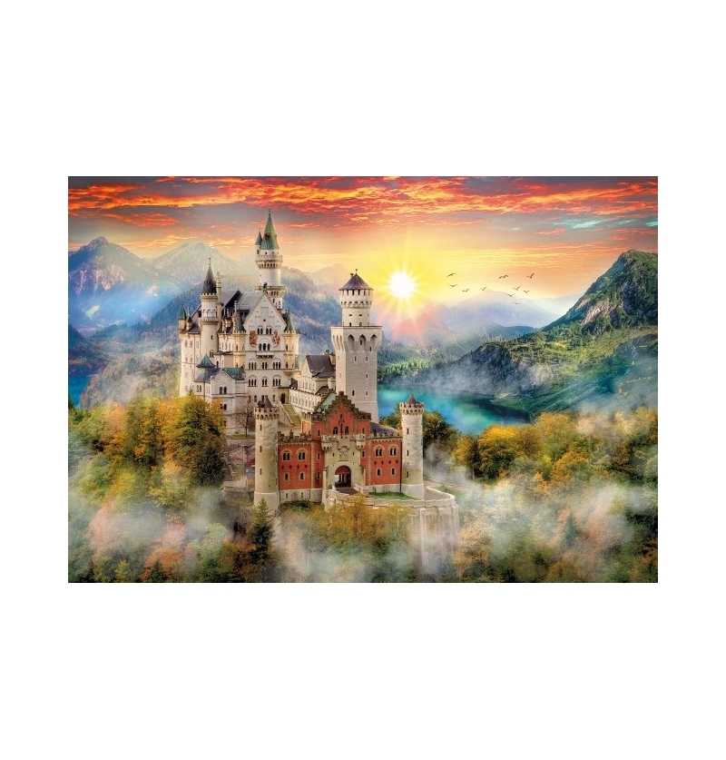 Clementoni Puzzle 2000 piezas del Castillo de Neuschwanstein