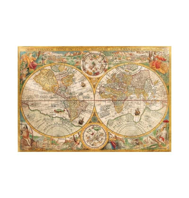 Clementoni Puzzle 2000 piezas Mapa Antiguo
