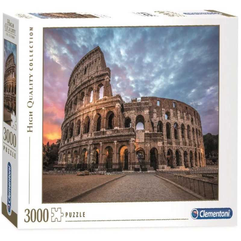 Clementoni Puzzle 3000 piezas del Coliseo Romano - Roma Italia