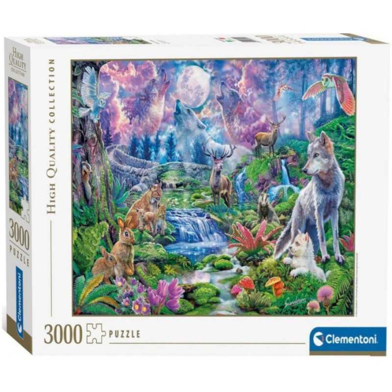 Clementoni Puzzle 3000 piezas Mundo Animales Salvajes -