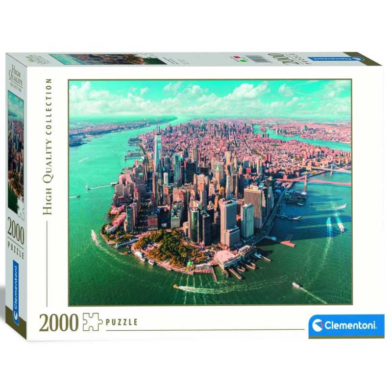 Clementoni Puzzle 2000 Piezas Isla de Manhattan New York