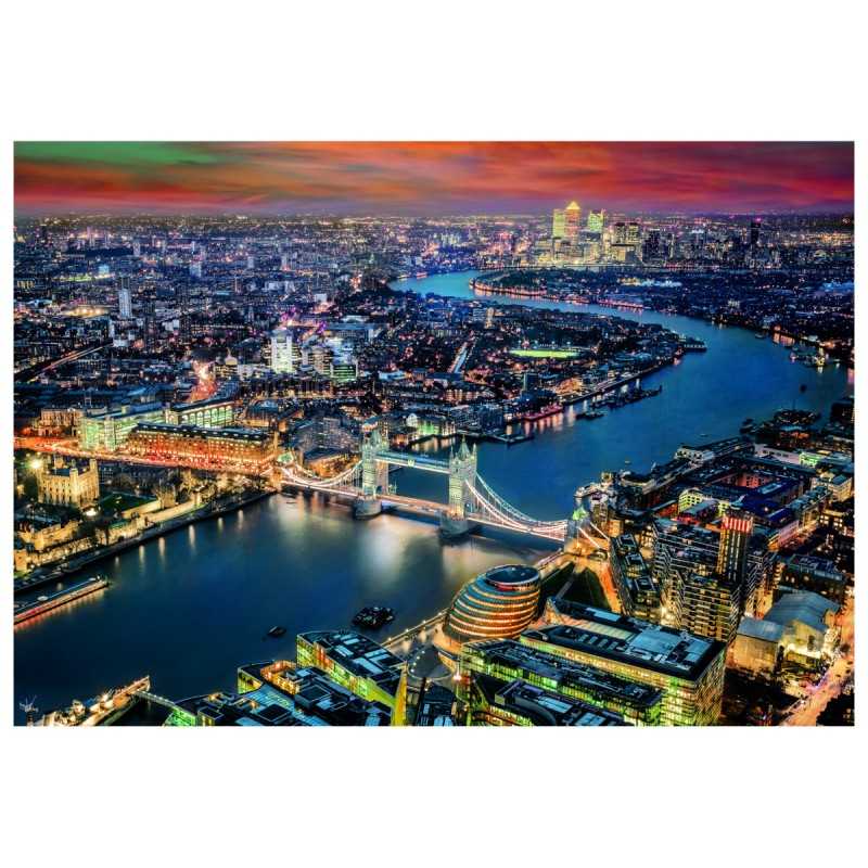 Clementoni Puzzle 2000 Piezas Londres vista Aérea Támesis