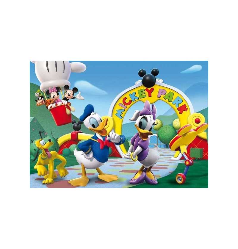 Disney Puzzle 104 piezas Club House Mickey Minnie Mouse - Disney