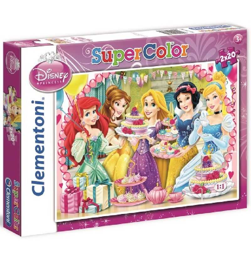 Disney Puzzles 20 Piezas Princesas Disney Fiesta Cumpleaños