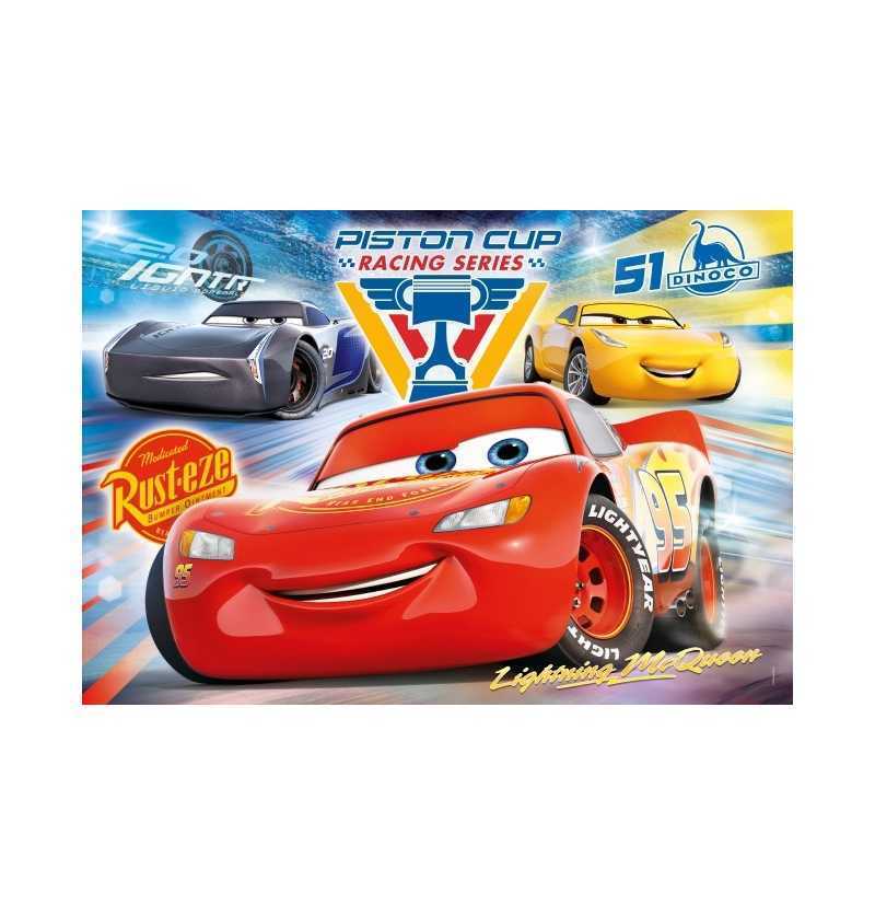 Cars Disney Puzzle 104 piezas Cars Disney Rayo McQueen Dinoco