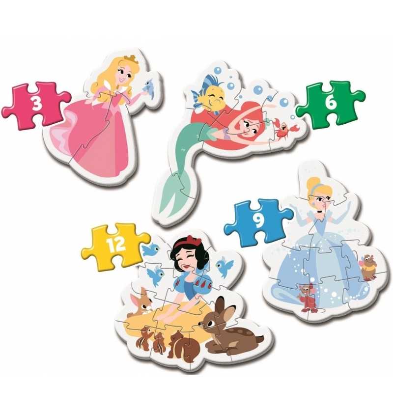 Disney Puzzles Progresivos Princesas Disney