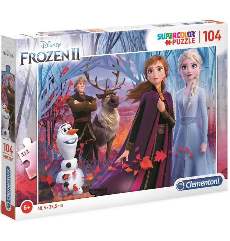 Disney Puzzle 104 piezas Princesas Frozen - Disney