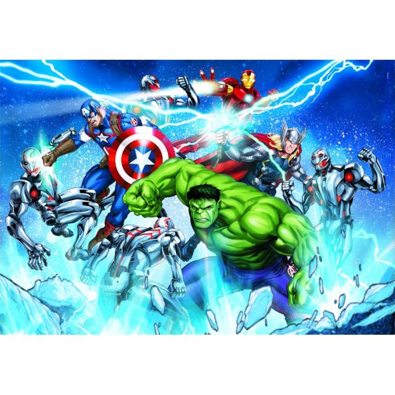 Marvel Puzzle 104 piezas Héroes Avengers Marvel