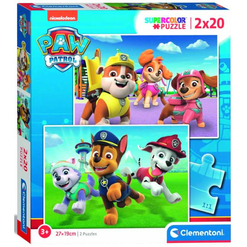 Patrulla Canina Puzzles de 20 piezas Serie Televisiva Patrulla Canina Chase