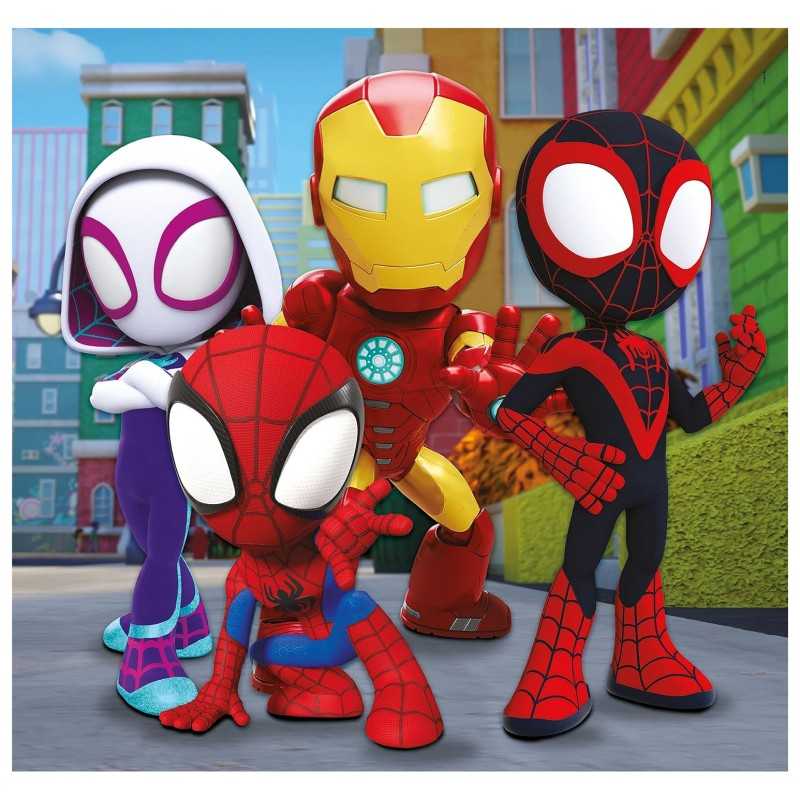 Bluey Puzzles 48 piezas square Spidey y sus increíbles Amigos