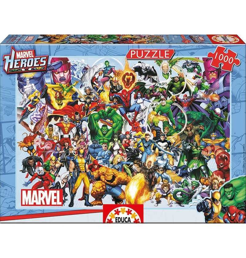 Marvel Puzzle 1000 piezas Héroes de Marvel