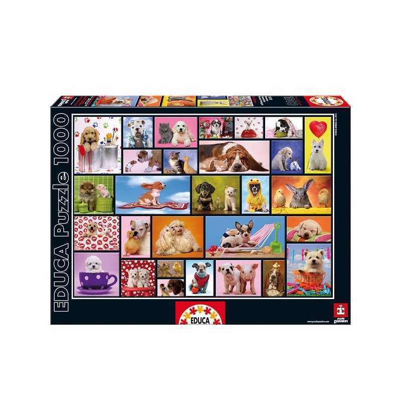 Educa Borras Puzzle 1000 Piezas Momentos Compartidos - Perros