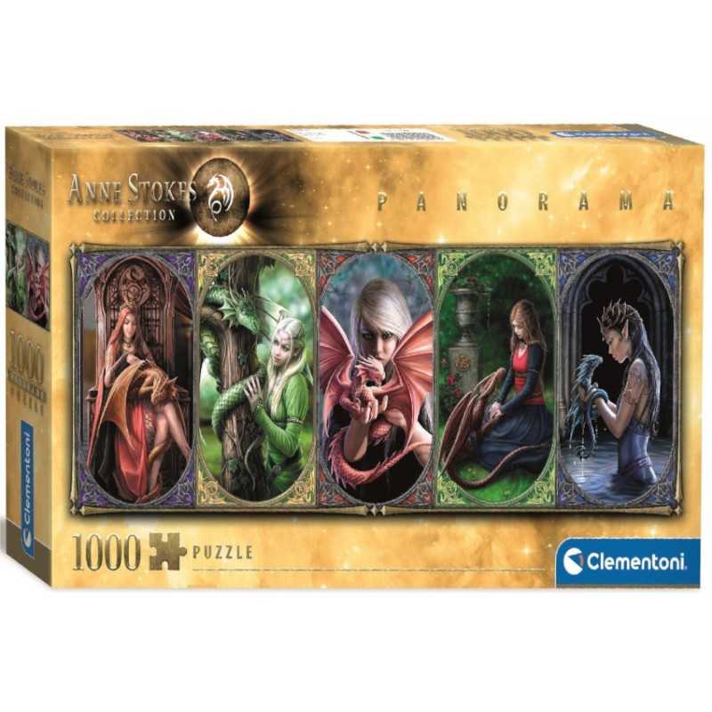 Clementoni Puzzle 1000 Piezas Amistad de Dragones -