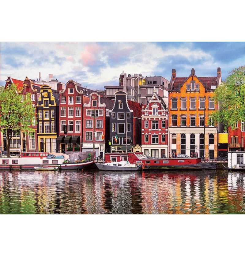 Educa Borras Puzzle 1000 piezas Casas Danzantes Ámsterdam