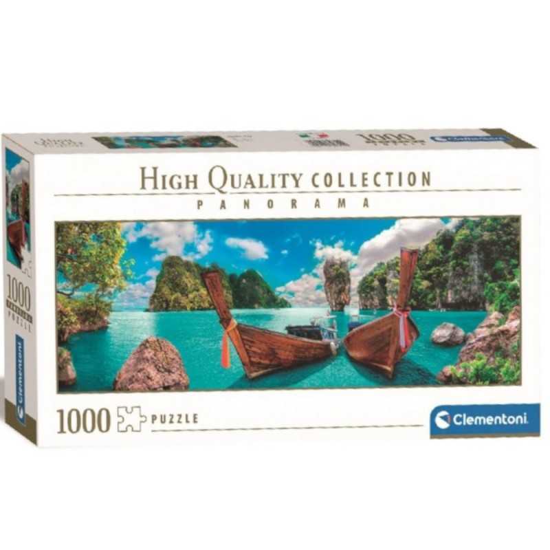 Clementoni Puzzle 1000 Piezas de la Bahía de Phuket Tailandia Panorámico