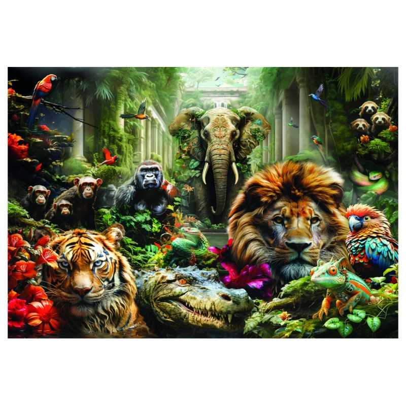 Clementoni Puzzle 1000 Piezas Selva Africana Mística