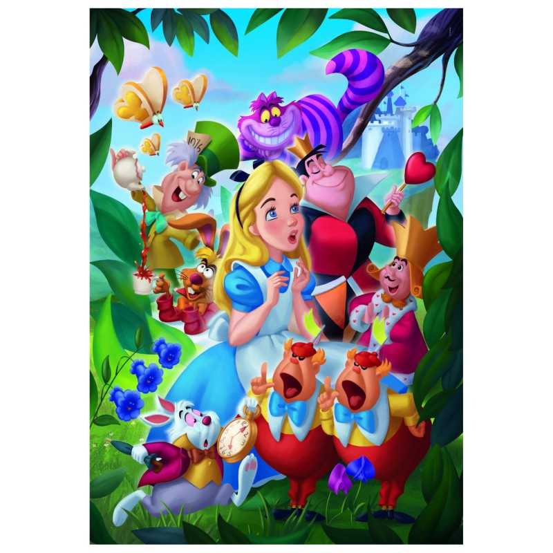 Disney Puzzle 1000 piezas Alicia en el País de las Maravillas Disney