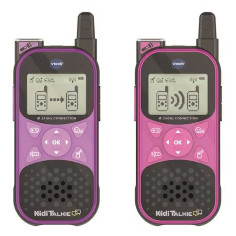 Vtech Kidi Walkie Talkie Explorer Rosa