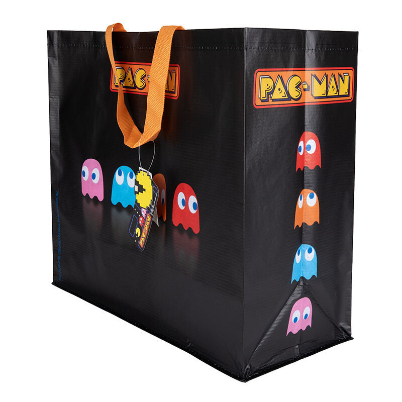 Bolsa de rafia gran capacidad PAC-MAN