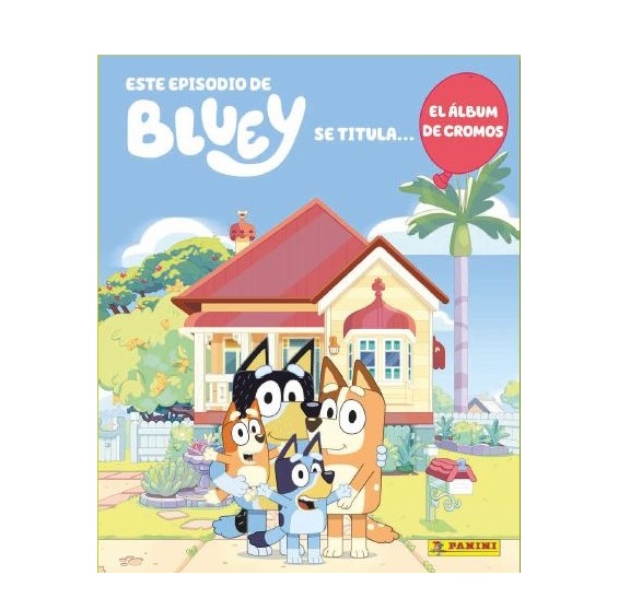 Bluey Álbum de cromos vacío Colección 2024 pegatinas 1